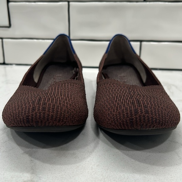 Rothy's Round Toe Flat in Truffle Python Size 10 - Picture 6 of 16